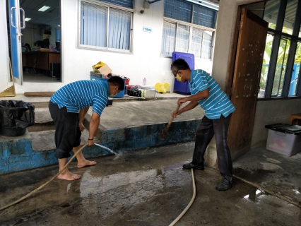 ไฟล์แนบ กปภ.สาขาพนัสนิคม จัดกิจกรรม Big Cleaning Day ตามมาตรการป้องกันความเสี่ยงจากโรคติดเชื้อไวรัสโคโรน่า(  COVID-19) ในสถานที่ทำงาน