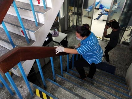 ไฟล์แนบ กปภ.สาขาพนัสนิคม จัดกิจกรรม Big Cleaning Day ตามมาตรการป้องกันความเสี่ยงจากโรคติดเชื้อไวรัสโคโรน่า(  COVID-19) ในสถานที่ทำงาน