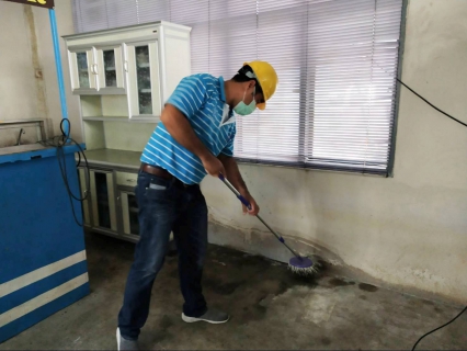 ไฟล์แนบ กปภ.สาขาพนัสนิคม จัดกิจกรรม Big Cleaning Day ตามมาตรการป้องกันความเสี่ยงจากโรคติดเชื้อไวรัสโคโรน่า(  COVID-19) ในสถานที่ทำงาน