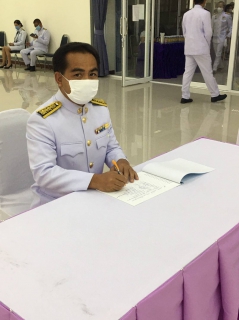 ไฟล์แนบ กปภ.สาขาพระพุทธบาท ร่วมพิธีลงนามถวายพระพรชัยมงคล สมเด็จพระนางเจ้าฯ พระบรมราชินี เนื่องในโอกาสวันเฉลิมพระชนมพรรษา
