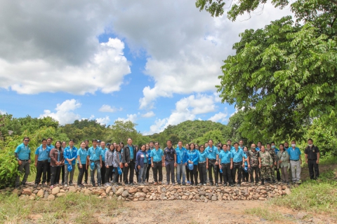 ไฟล์แนบ  กปภ.เขต 3 ขับเคลื่อนโครงการ CSR  กปภ.รวมพลังสร้างฝายต้นน้ำ สานต่อที่พ่อทำ