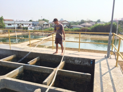ไฟล์แนบ การประปาส่วนภูมิภาคสาขาบ้านโป่ง ร่วมกันล้างถังตกตะกอน