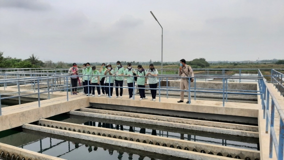 ไฟล์แนบ โรงเรียนสามเสนวิทยาลัย ศึกษาดูงานเยี่ยมชมระบบผลิตน้ำประปา สถานีผลิตน้ำโพธาราม