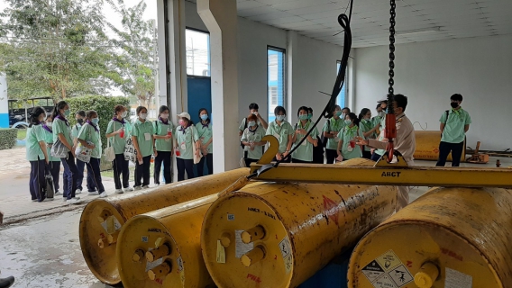 ไฟล์แนบ โรงเรียนสามเสนวิทยาลัย ศึกษาดูงานเยี่ยมชมระบบผลิตน้ำประปา สถานีผลิตน้ำโพธาราม
