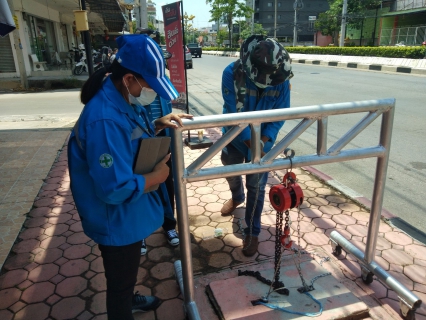 ไฟล์แนบ กปภ.สาขากาญจนบุรี ดำเนินการค้นหาท่อแตกรั่ว ตามแผนลดน้ำสูญเสียเชิงรุก และนำนวัตกรรมมาใช้ในการเปิดฝาท่อระบายน้ำ