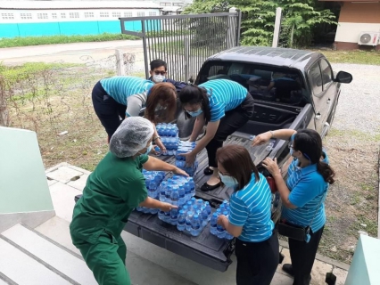 ไฟล์แนบ การประปาส่วนภูมิภาคสาขาพระพุทธบาทร่วมสนับสนุนน้ำดื่มบรรจุขวด เพื่อใช้ดูแลผู้ป่วยติดเชื้อ โควิด 19