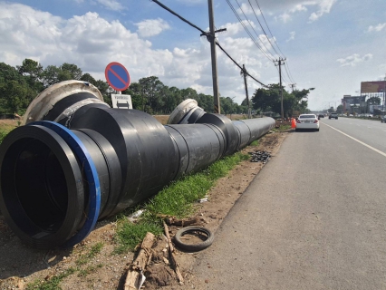 ไฟล์แนบ ผอ.กปภ.ข.2 ลงพื้นที่ติดตามความก้าวหน้าโครงการก่อสร้าง กปภ.สาขารังสิต
