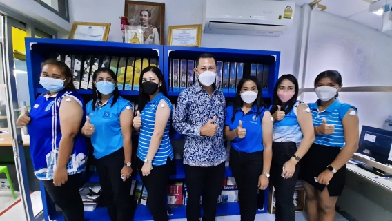 ไฟล์แนบ กปภ.สาขาภูเก็ต เข้ารับบริการฉีดวัคซีน (COVID 19) กระตุ้นเข็มที่ 3 ณ หน่วยบริการศูนย์การค้าจังซีลอนป่าตอง 