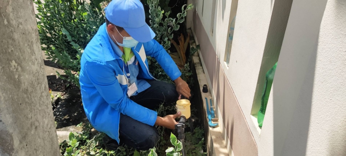 ไฟล์แนบ กปภ.สาขากำแพงเพชร สร้างความมั่นใจตรวจสอบคุณภาพน้ำประปาในระบบจำหน่าย ตั้งแต่โรงกรองน้ำ - ทุกมิเตอร์  เพื่อให้ลูกค้ามีน้ำใช้แบบคุณภาพคับแก้ว เพราะลูกค้าคือคนสำคัญ