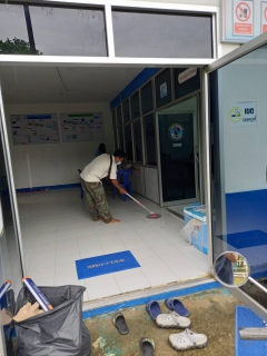 ไฟล์แนบ การประปาส่วนภูมิภาคสาขาคลองท่อม ร่วมกันทำความสะอาด (Big Cleaning Day) และกิจกรรม ๕ ส.