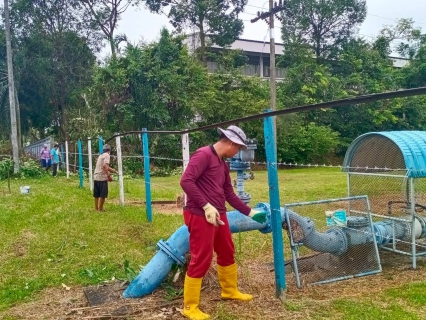 ไฟล์แนบ กปภ.สาขาชะอวดปรับปรุงภูมิทัศน์สถานีผลิตน้ำ