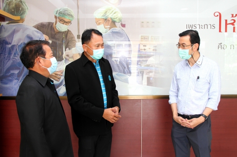 ไฟล์แนบ การประปาส่วนภูมิภาค มอบเงินสนับสนุนให้แก่โรงพยาบาลเพื่อจัดซื้อเครื่องช่วยหายใจ   ภายใต้โครงการ กปภ.ร่วมต่อลมหายใจ 