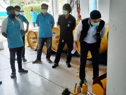 ไฟล์แนบ งานผลิต กปภ.สาขาสมุทรสาคร เข้ารับการฝึกอบรมการใช้งานคลอรีนเหลวให้ปลอดภัย