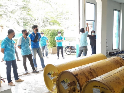 ไฟล์แนบ งานผลิต กปภ.สาขาสมุทรสาคร เข้ารับการฝึกอบรมการใช้งานคลอรีนเหลวให้ปลอดภัย
