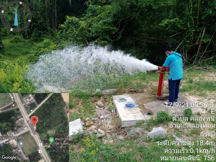 ไฟล์แนบ การประปาส่วนภูมิภาคสาขาคลองท่อม ดำเนินการเปิดล้างตะกอนระบายในเส้นท่อจ่ายน้ำ (Blow off) ผ่านหัวดับเพลิง