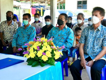 ไฟล์แนบ การประปาส่วนภูมิภาคสาขากระบี่ ลงนามบันทึก MOU ร่วมกับองค์การบริหารส่วนตำบลหนองทะเล พร้อมส่งมอบ ถังเก็บน้ำ PWA ห่วงใย ใส่ใจชุมชน ภายใต้โครงการ กปภ.รักษ์ชุมชน ประจำปี 2564