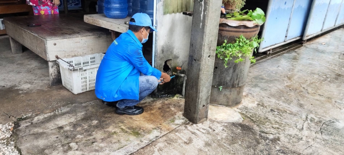ไฟล์แนบ กปภ.สาขากำแพงเพชร สร้างความประทับให้ลูกค้าเกินความคาดหวัง ตรวจสอบน้ำไม่ไหล ท่ามกลางฝนตกหนัก