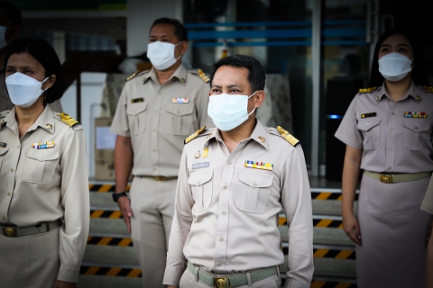 ไฟล์แนบ การประปาส่วนภูมิภาคเขต 2 จัดกิจกรรมวันพระราชทานธงชาติไทย