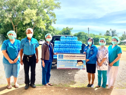 ไฟล์แนบ การประปาส่วนภูมิภาคสาขากระบี่ มอบน้ำดื่มบรรจุขวดตราสัญลักษณ์ กปภ. สำหรับบุคลากรทางการแพทย์และผู้ป่วย/ผู้ติดเชื้อไวรัสโคโรนา 2019 ( Covid-19) ณ โรงพยาบาลสนามอาคารโกเมน ต.อ่าวนาง อ.เมืองกระบี่ จ.กระบี่