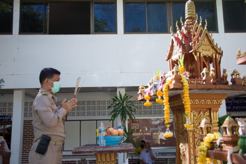ไฟล์แนบ วันจันทร์ที่ 4 ตุลาคม 2564 กปภ.สาขากาญจนดิษฐ์ ให้การต้อนรับนายสุรพงศ์ สมหวัง ผู้จัดการการประปาสว่นภูมิภาคสาขาเกาะสมุยในการแต่งตั้งให้ดำรงตำแหน่งผู้จัดการการประปาส่วนภูมิภาคสาขากาญจนดิษฐ์ ตามคำสั่งที่ คำสั่ง กปภ. ที่ 676/2564 ลงวันที่ 1 ตุลาคม 2564