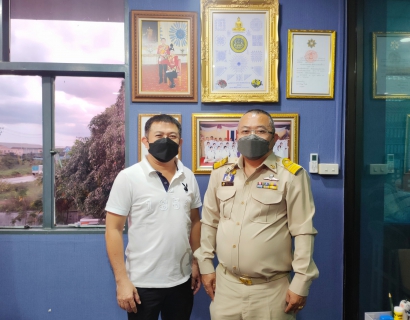 ไฟล์แนบ ผจก.กปภ.สาขาสมุทรสาคร ให้การต้อนรับผู้ที่เข้าพบแสดงความยินดีเนื่องในโอกาสรับตำแหน่งใหม่