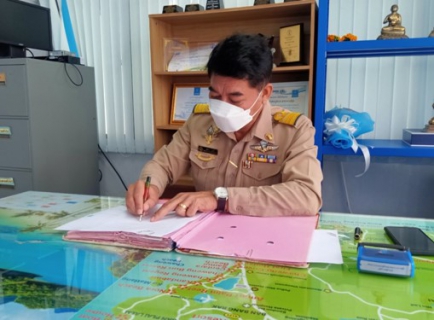 ไฟล์แนบ กปภ.สาขาเกาะสมุย ได้ให้การต้อนรับ นายวุฒิพร บุญดี