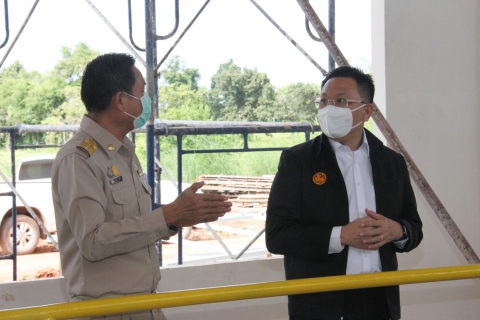 ไฟล์แนบ รองปลัด มท. ลงพื้นที่ตรวจเยี่ยมสถานีผลิตน้ำปะโค กปภ.สาขาหนองคาย
