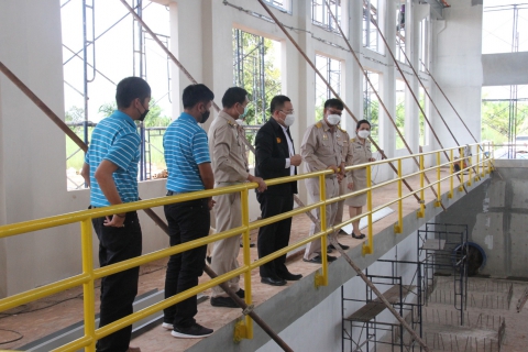 ไฟล์แนบ รองปลัด มท. ลงพื้นที่ตรวจเยี่ยมสถานีผลิตน้ำปะโค กปภ.สาขาหนองคาย