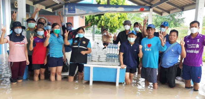 ไฟล์แนบ กปภ.สาขากาญจนบุรี ร่วมใจช่วยภัยน้ำท่วม กปภ.สาขาเลาขวัญ