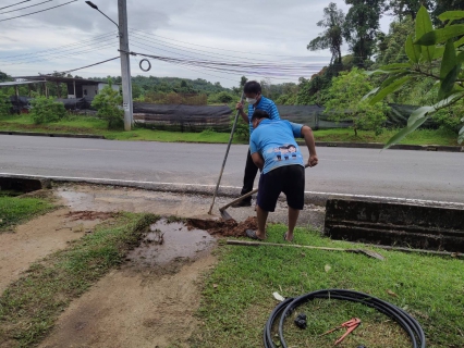 ไฟล์แนบ กปภ.สาขาตะกั่วป่า รุกซ่อมท่อแตก/รั่ว เพื่อลดน้ำสูญเสีย
