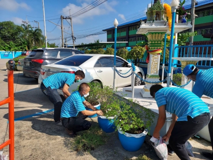 ไฟล์แนบ กปภ.สาขาสามพราน ร่วมกันปลูกต้นไม้  เนื่องในวันรักต้นไม้ประจำปีของชาติ