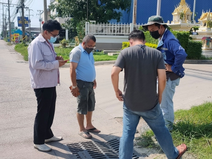 ไฟล์แนบ ผจก.กปภ.สาขาสมุทรสาคร ลงพื้นที่ตรวจสอบหาจุดท่อแตกชำรุด