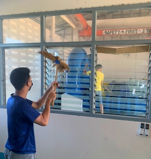 ไฟล์แนบ กปภ.สาขารังสิต (พ) จัดกิจกรรม Big Cleaning Day บริเวณโดยรอบสถานีจ่ายน้ำบึงคำพร้อย ตามหลักกิจกรรม 5 ส.