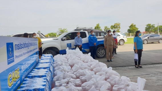 ไฟล์แนบ กปภ.สาขาสุพรรณบุรี สนับสนุนน้ำดื่มบรรจุขวดตราสัญลักษณ์ กปภ. สำหรับการจัดตั้งโรงครัวพระราชทาน ช่วยเหลือผู้ประสบภัยน้ำท่วม