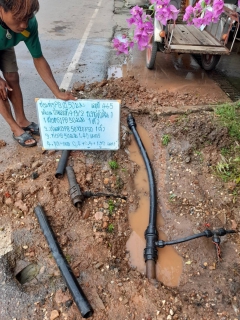 ไฟล์แนบ กปภ.สาขากำแพงเพชร เร่ง!! ซ่อมท่อทันที หลังพบท่อแตกรั่ว 11 จุด คิดเป็นเงินที่ได้คืน 1,713.60 บาท /วัน