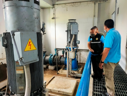 ไฟล์แนบ ผจก.กปภ.สาขาสมุทรสาคร ลงพื้นที่ตรวจสอบความเรียบร้อยตามแผน PM