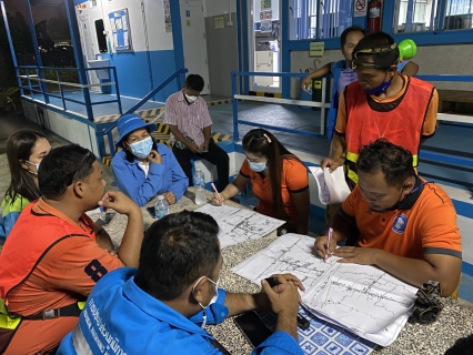 ไฟล์แนบ การประปาส่วนภูมิภาคสาขาไชยา ออกปฏิบัติการค้นหาท่อแตก  ท่อรั่ว ในพื้นที่ ต.ตลาดไชยา อ.ไชยา จ.สุราษฎร์ธานี การค้นหาท่อแตก-รั่วครั้งนี้เจอจุดรั่ว 15 จุด และจุดสงสัย 2 จุด