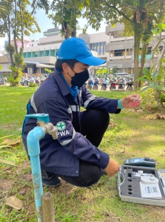 ไฟล์แนบ การประปาส่วนภูมิภาคสาขาชุมพร ตรวจสอบคุณภาพน้ำประปาตามโครงการจัดการน้ำสะอาด (Water Safety Plan : WSP) 