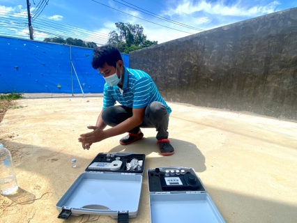 ไฟล์แนบ การประปาส่วนภูมิภาคสาขากระบี่ เข้าดำเนินการตรวจสอบคุณภาพน้ำประปา ณ โรงพยาบาลสนามแห่งที่ 3 โรงพยาบาลพลบดี (ม.การกีฬาแห่งชาติ วิทยาเขตกระบี่) ตำบลกระบี่ใหญ่ อำเภอเมืองกระบี่ จังหวัดกระบี่ 