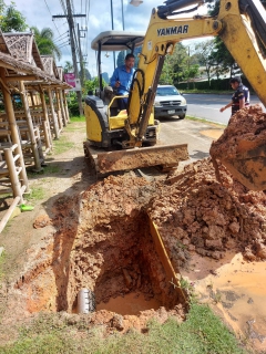 ไฟล์แนบ การประปาส่วนภูมิภาคสาขาอ่าวลึก ลงพื้นที่เร่งดำเนินการซ่อมท่อแตก/ท่อรั่ว