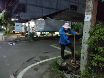 ไฟล์แนบ การประปาส่วนภูมิภาคสาขาคลองท่อม ลงพื้นที่&#8203;ทำ Step Test สำรวจหาท่อแตกรั่ว บริเวณพื้นที่ ตำบลลำทับ อำเภอลำทับ จังหวัดกระบี่