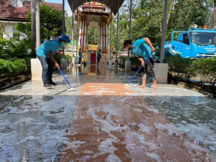 ไฟล์แนบ การประปาส่วนภูมิภาคสาขาท่าแซะ กิจกรรม Big Cleanning Day ณ วัดชุมพรรังสรรค์ ตำบลนาทุ่ง อำเภอเมือง จังหวัดชุมพร
