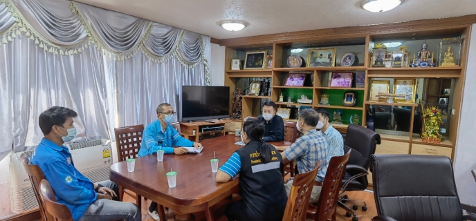 ไฟล์แนบ กปภ.สาขากาญจนบุรี เข้าพบนายกเทศมนตรีเมืองกาญจนบุรี และหมวดทางหลวงด่านมะขามเตี้ย
