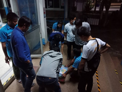 ไฟล์แนบ กปภ.สาขากำแพงเพชร ผนึกกำลังพนักงานเร่งงระบายตะกอนตามแผน PM ระบบจ่าย 