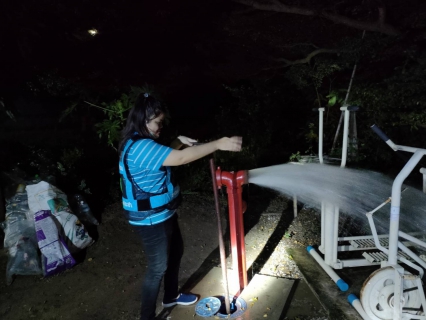 ไฟล์แนบ กปภ.สาขากำแพงเพชร ผนึกกำลังพนักงานเร่งงระบายตะกอนตามแผน PM ระบบจ่าย 