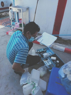 ไฟล์แนบ กปภ.สาขายโสธร  ลงพื้นที่สุ่มตรวจสอบ ค่าคลอรีนคงเหลือปลายท่อเพื่อสร้างความมั่นใจให้กับลูกค้า ในช่วงสถานการณ์การแพร่ระบาดของเชื้อไวรัส COVID