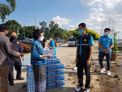 ไฟล์แนบ การประปาส่วนภูมิภาคสาขาพะเยา ร่วมบริจาคน้ำดื่มในการดำเนินการกำจัดผักตบชวาในกว๊านพะเยา