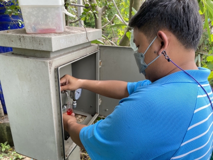 ไฟล์แนบ ตรวจสอบคุณภาพน้ำในระบบจ่ายและตรวจสอบจุดให้บริการ น้ำดื่มได้ ตามโครงการจัดการน้ำสะอาด Water Safety Plan