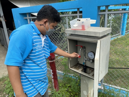 ไฟล์แนบ ตรวจสอบคุณภาพน้ำในระบบจ่ายและตรวจสอบจุดให้บริการ น้ำดื่มได้ ตามโครงการจัดการน้ำสะอาด Water Safety Plan