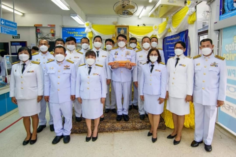 ไฟล์แนบ กปภ.สาขาทุ่งสง ร่วมถวายผ้าพระกฐินพระราชทาน ปี 2564